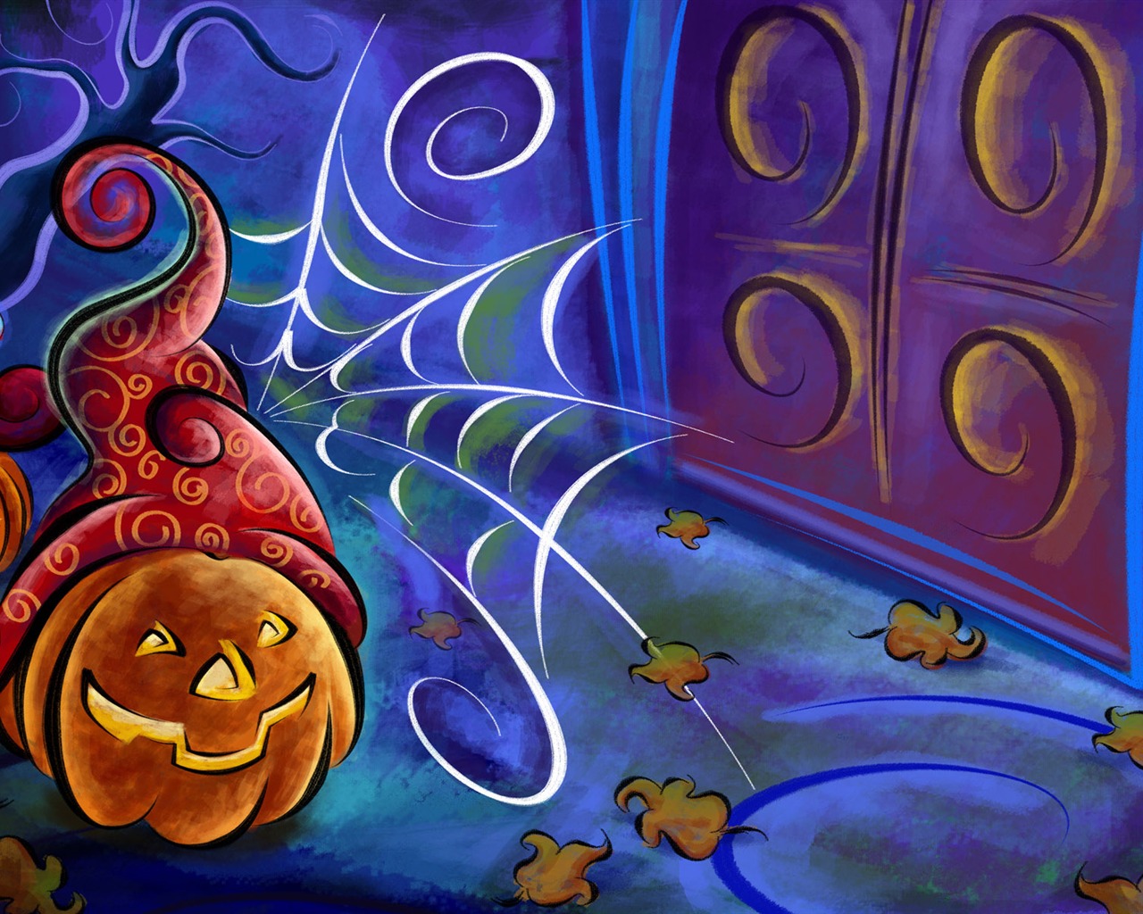 Halloween Theme Wallpapers (5) #16 - 1280x1024