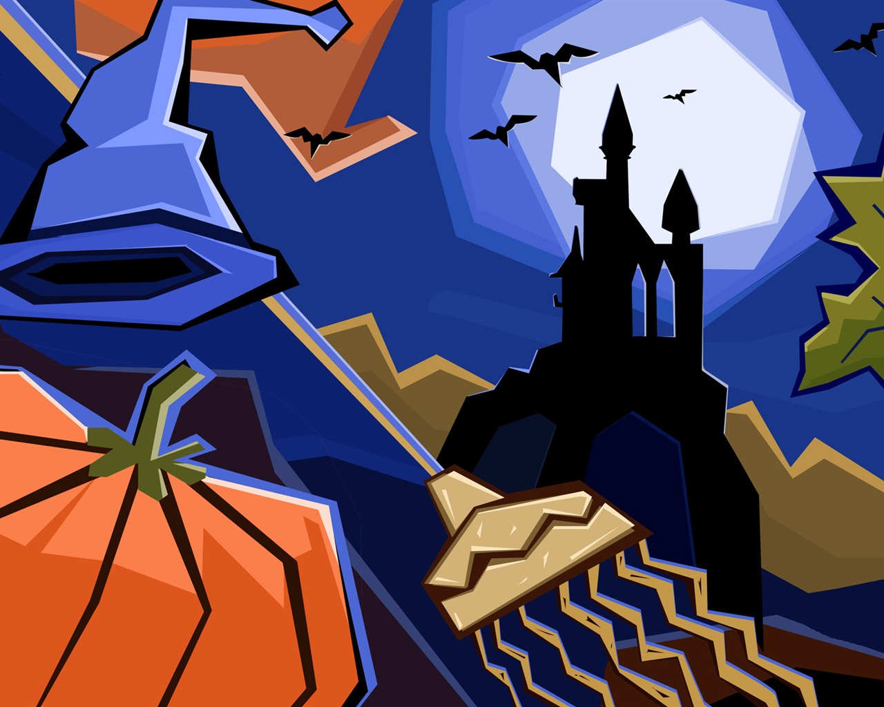 Fonds d'écran thème de l'Halloween (5) #20 - 1280x1024
