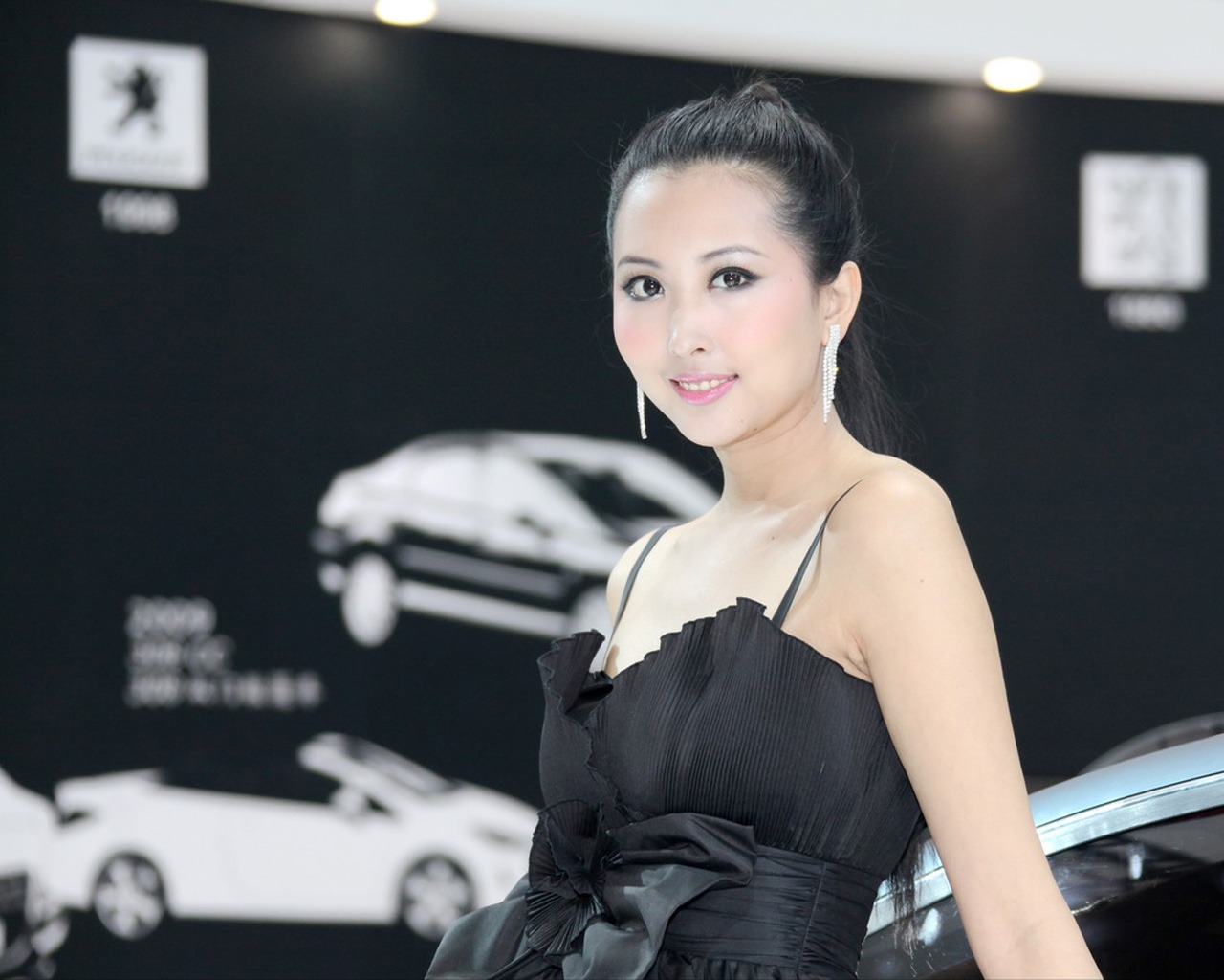 2010-4-24 Beijing International Auto Show (Linquan Qing Yun works) #7 - 1280x1024