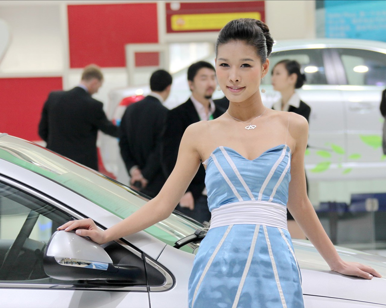 2010-4-24 Beijing International Auto Show (Linquan Qing Yun works) #8 - 1280x1024