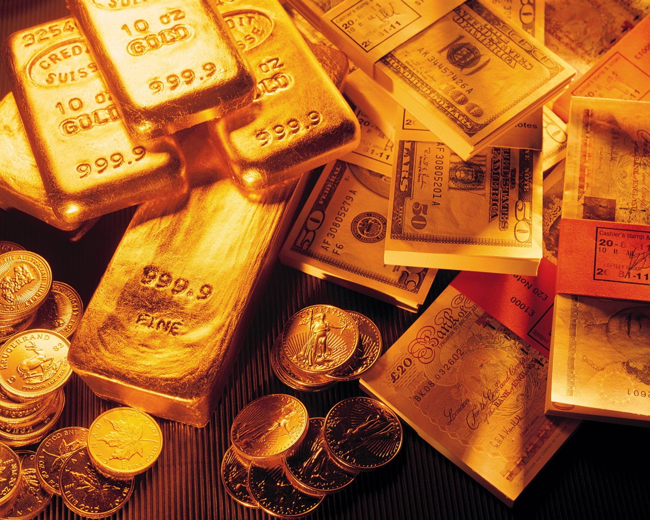 Gold tapety (1) #7 - 1280x1024