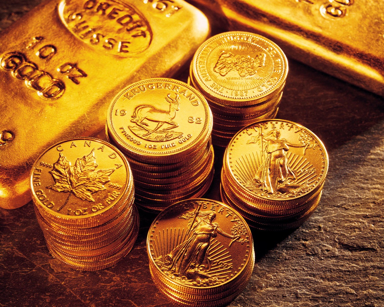 Gold tapety (1) #9 - 1280x1024
