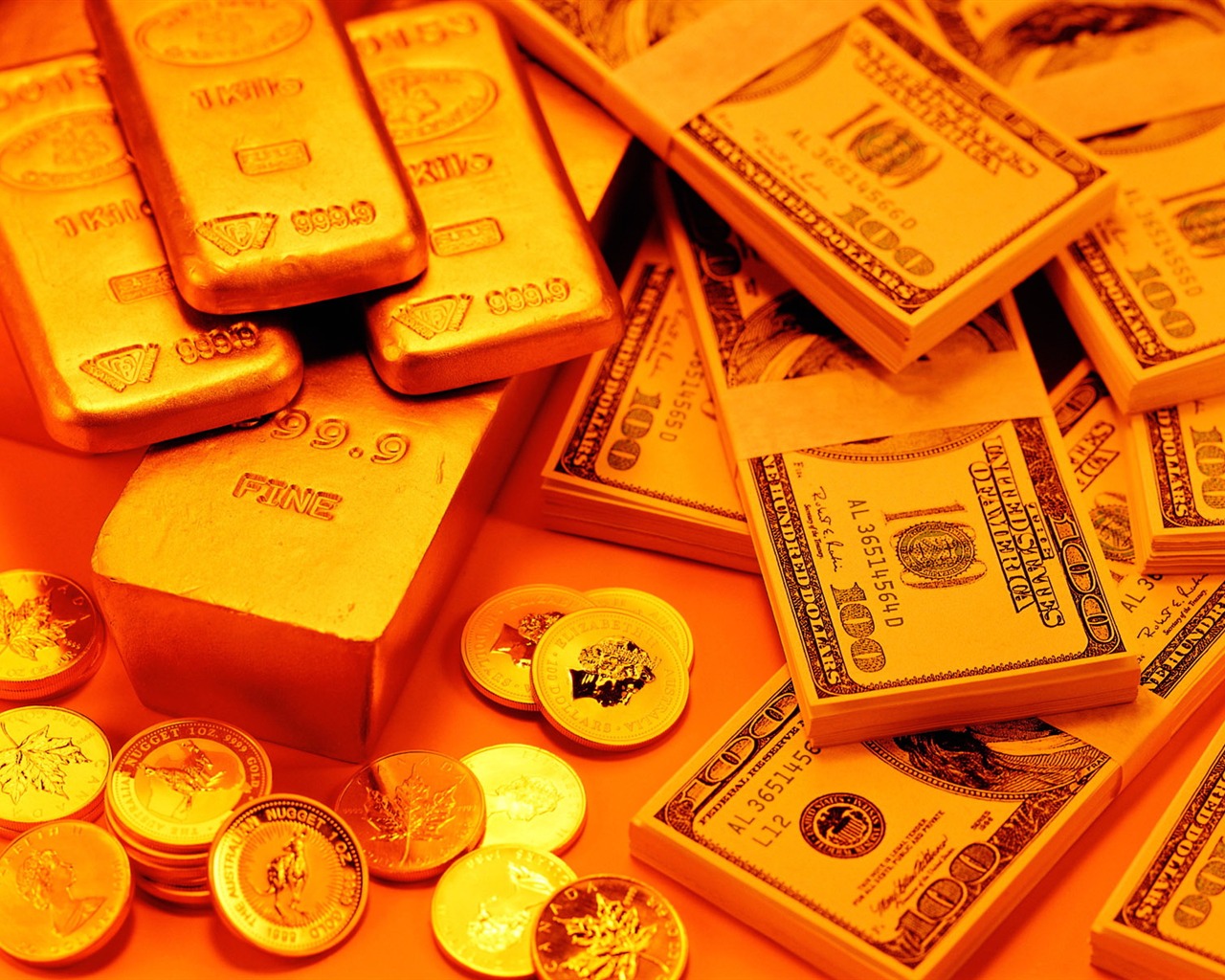 Gold tapety (1) #11 - 1280x1024
