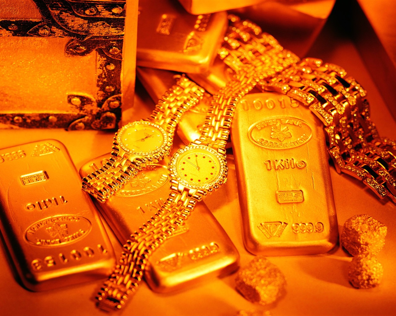 Gold tapety (1) #12 - 1280x1024