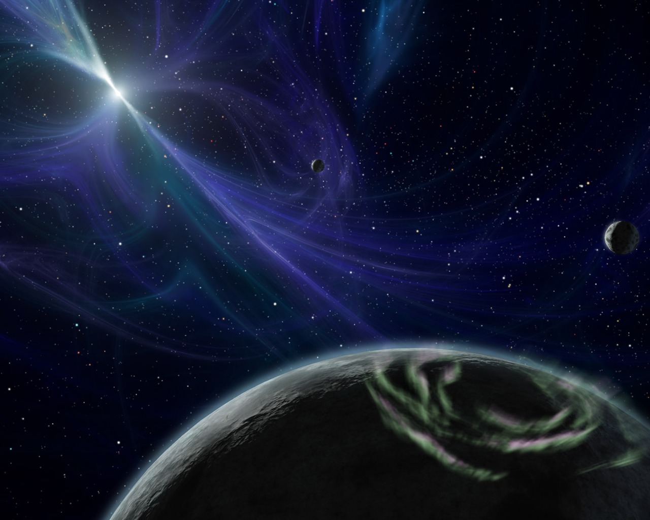 Širokoúhlý wallpaper Star Earth (3) #4 - 1280x1024