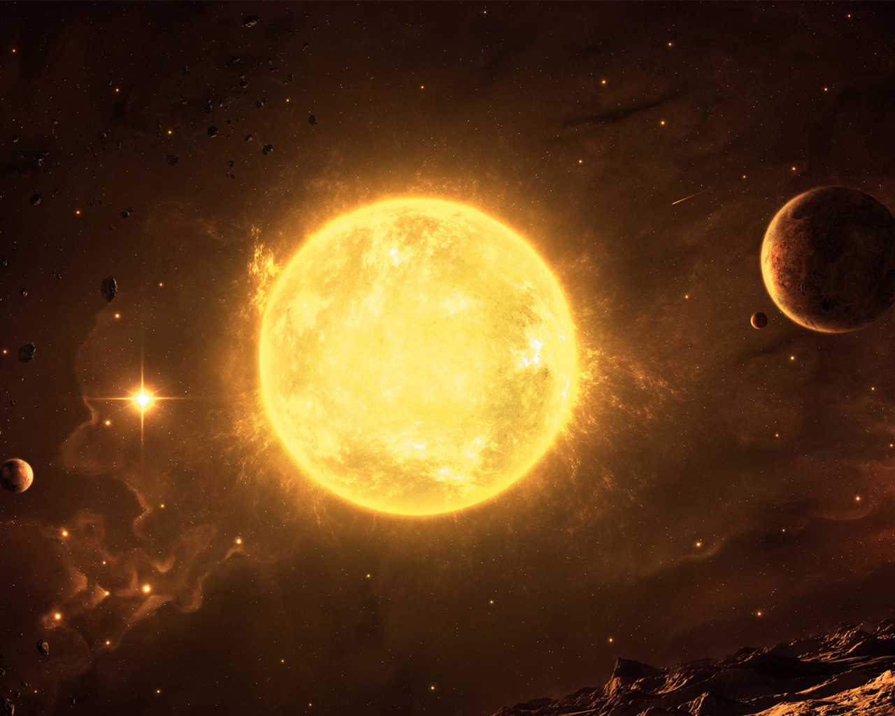 Widescreen-Wallpaper Star Earth (3) #20 - 1280x1024