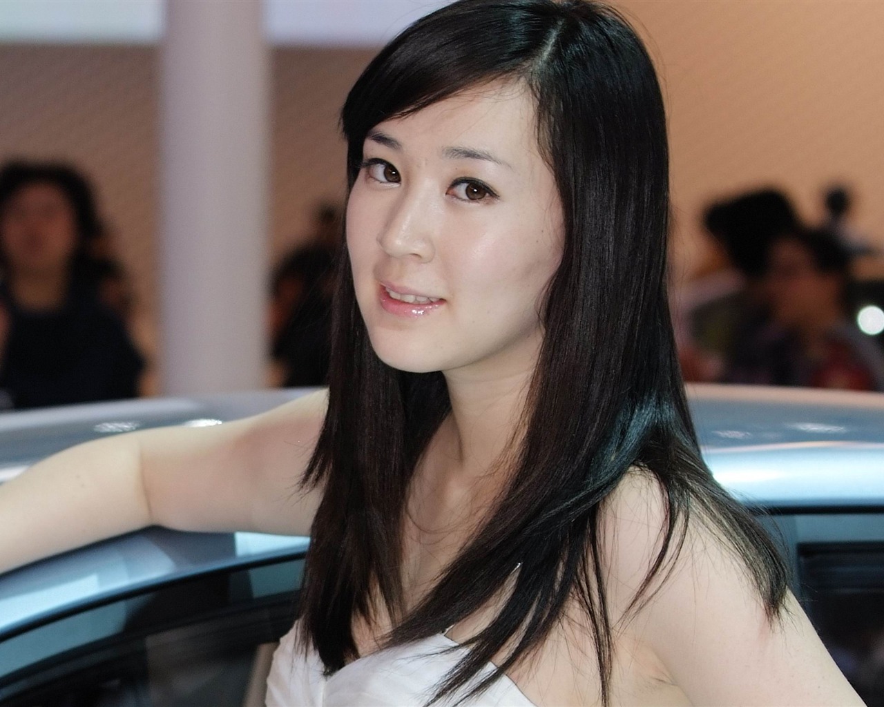 2010北京国际车展 美女车模 (螺纹钢作品)5 - 1280x1024