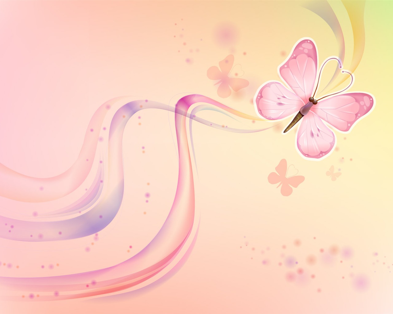 Colorful vector background wallpaper (2) #10 - 1280x1024