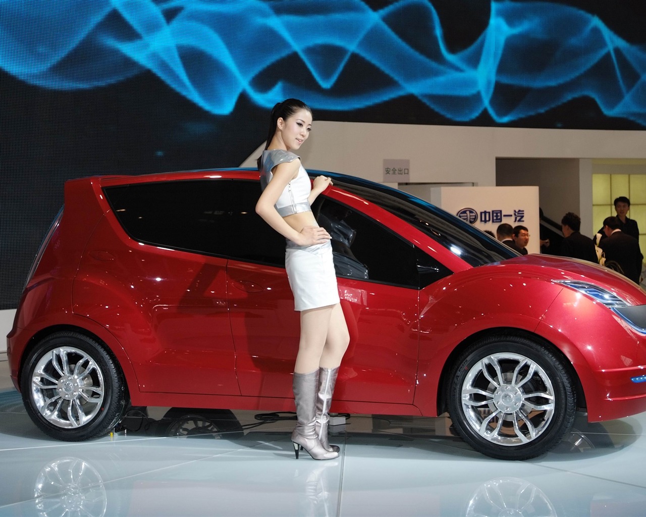 2010 v Pekingu Mezinárodním autosalonu Heung Che krása (prutu práce) #3 - 1280x1024