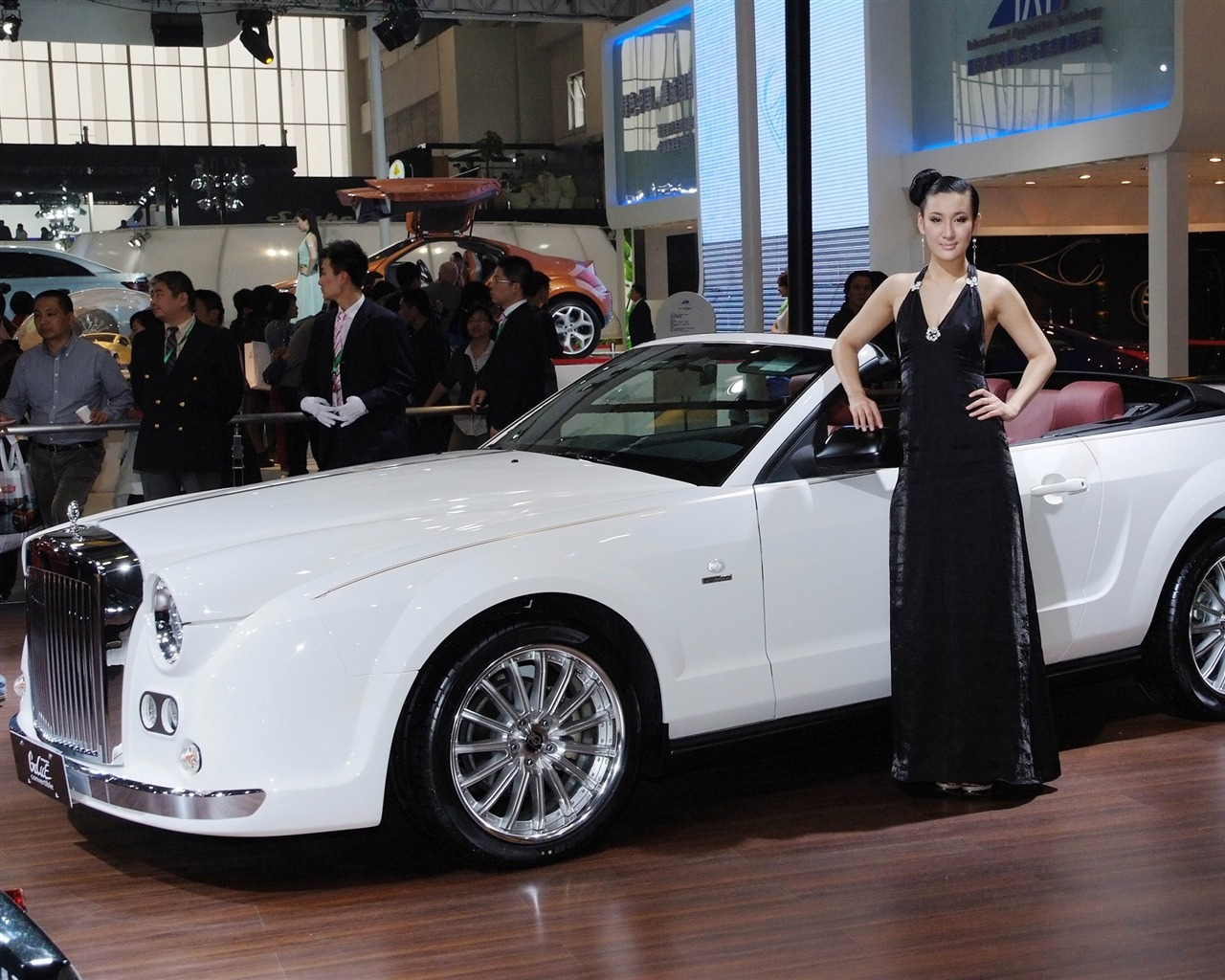 2010 Beijing International Auto Show Heung Che beauty (rebar works) #12 - 1280x1024