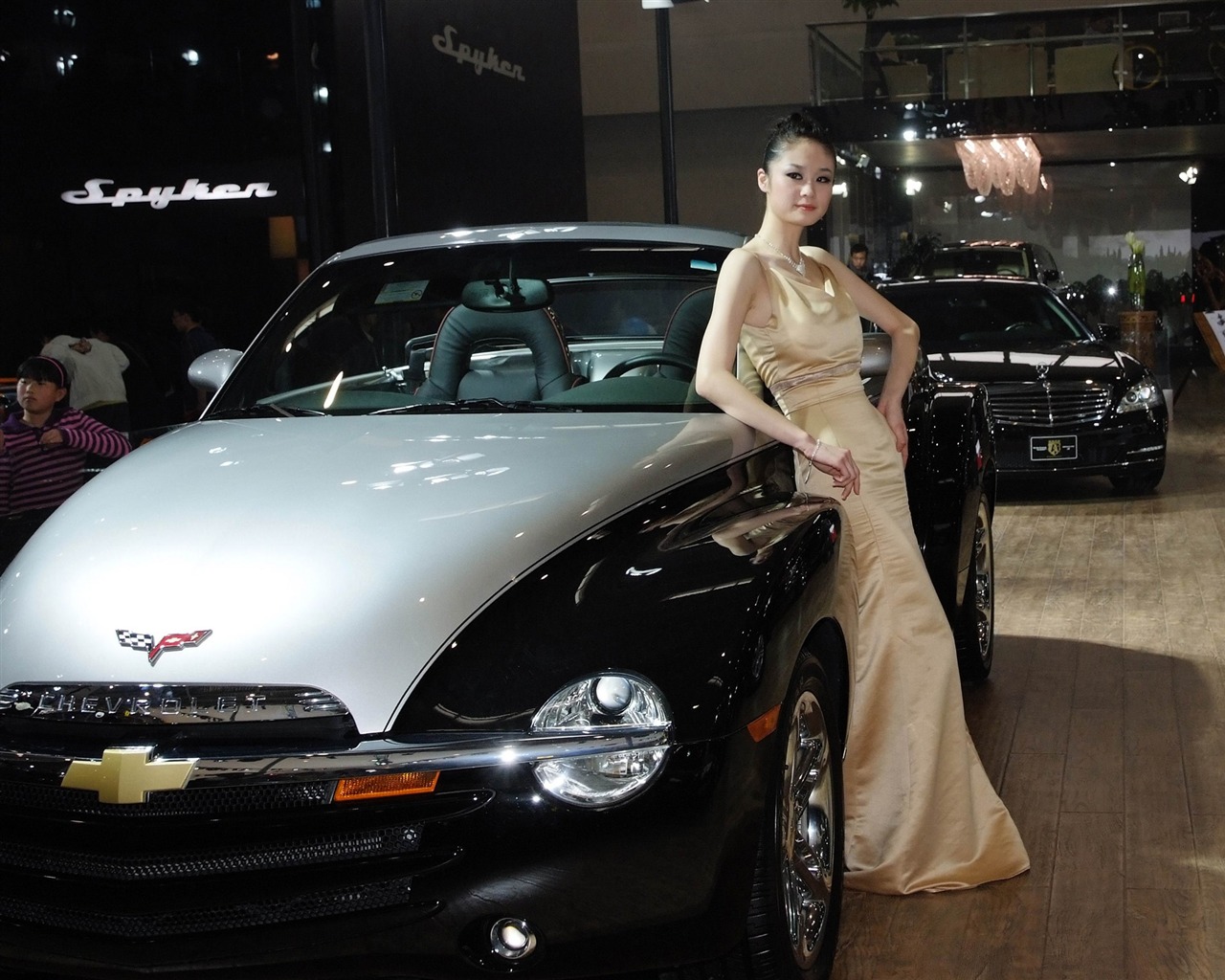 2010 Beijing International Auto Show Heung Che beauty (rebar works) #14 - 1280x1024