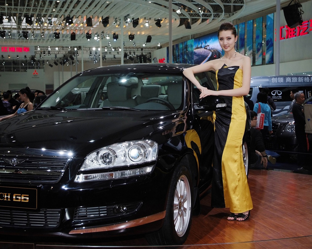 2010 Beijing International Auto Show Heung Che beauty (rebar works) #20 - 1280x1024