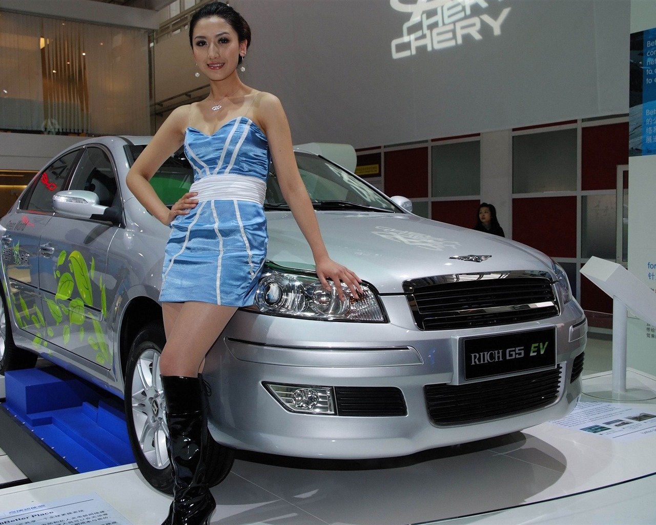 2010 Beijing International Auto Show Heung Che beauty (rebar works) #21 - 1280x1024