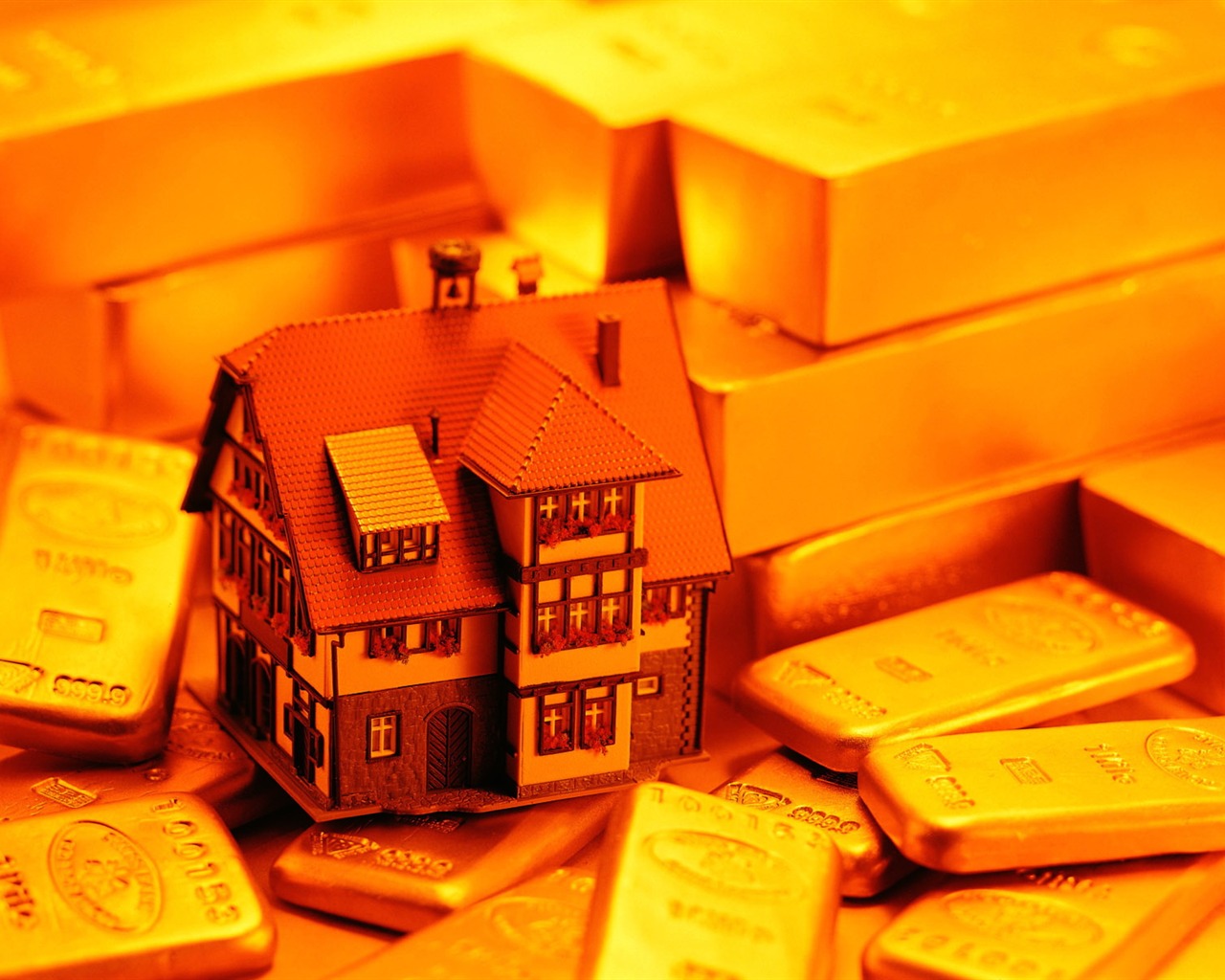 Gold tapety (2) #6 - 1280x1024