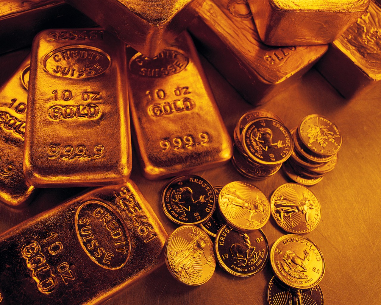 Gold tapety (2) #13 - 1280x1024