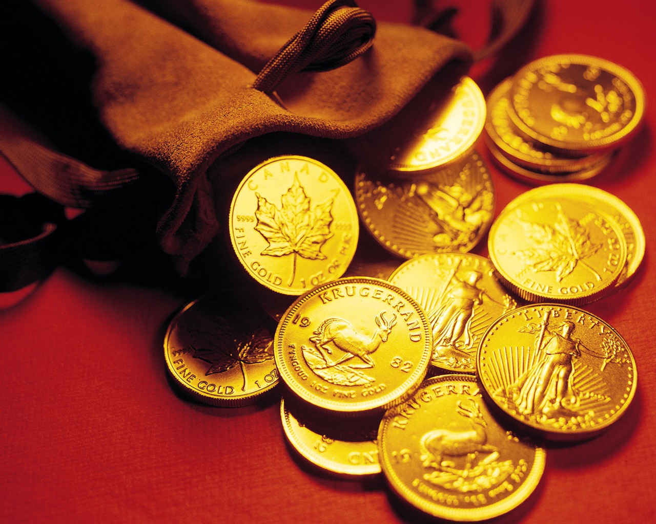 Gold wallpaper (2) #17 - 1280x1024