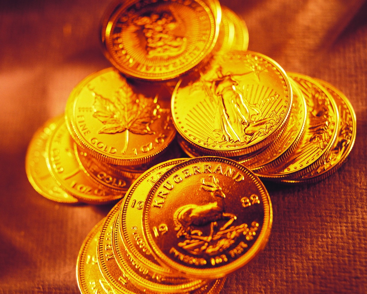 Gold tapety (2) #19 - 1280x1024