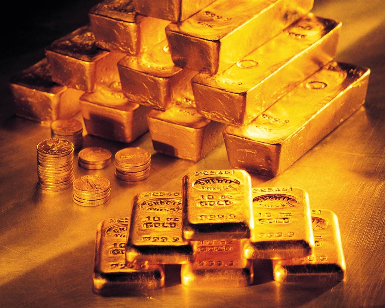 Gold tapety (3) #4 - 1280x1024