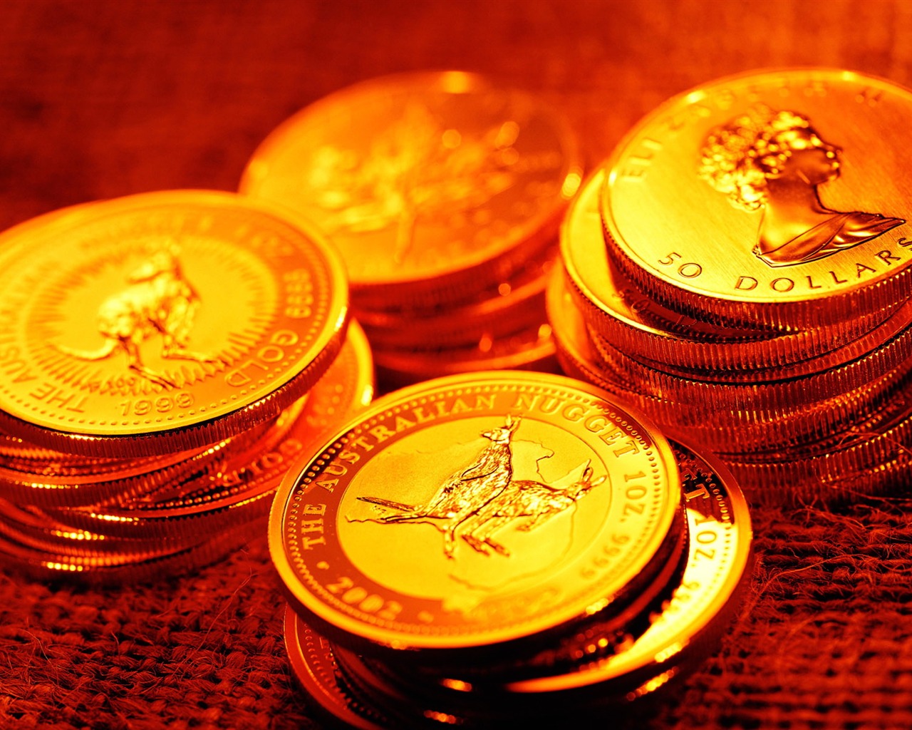 Gold tapety (3) #5 - 1280x1024