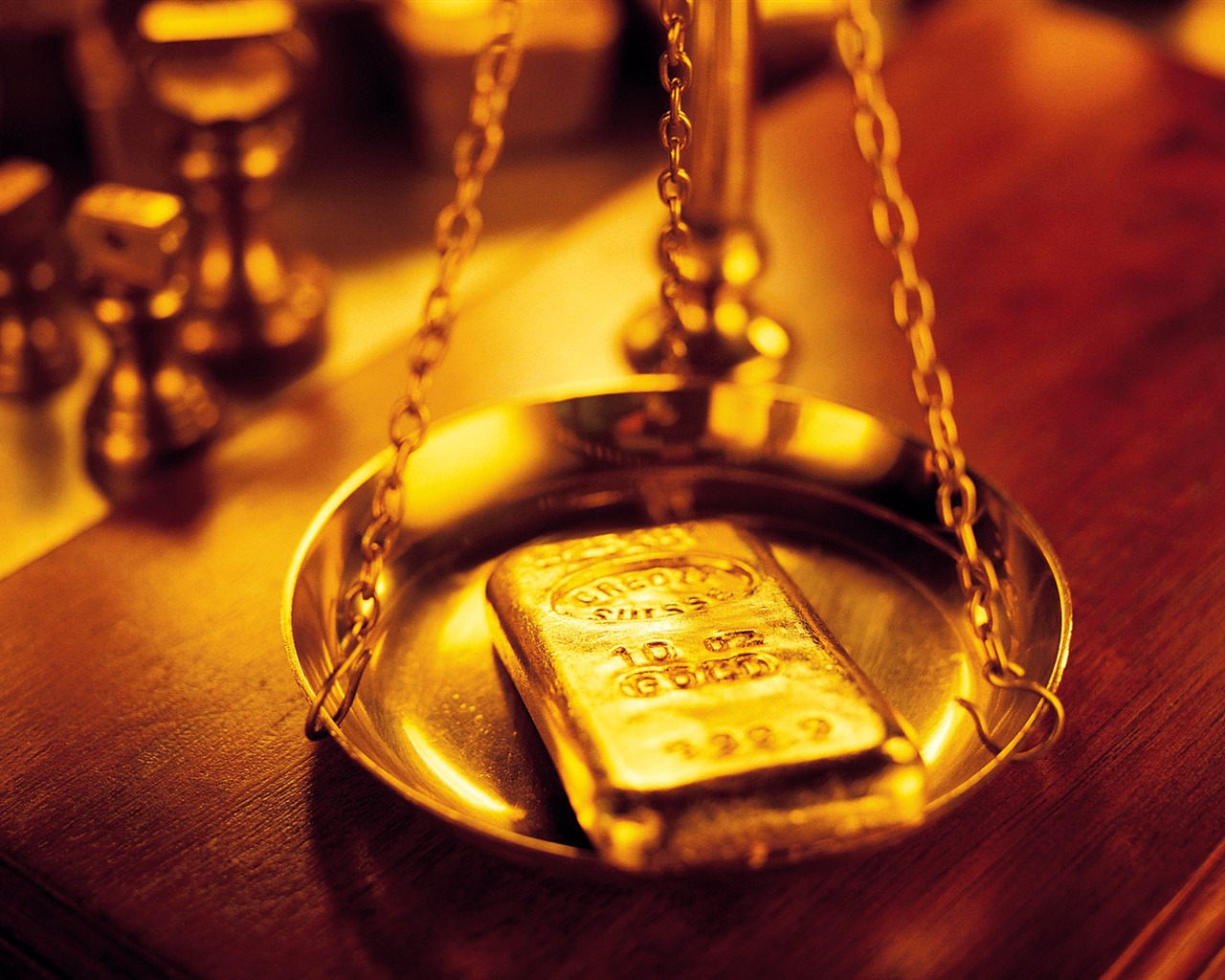 Gold tapety (3) #15 - 1280x1024