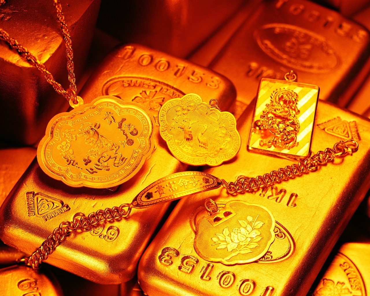 Gold tapety (3) #18 - 1280x1024