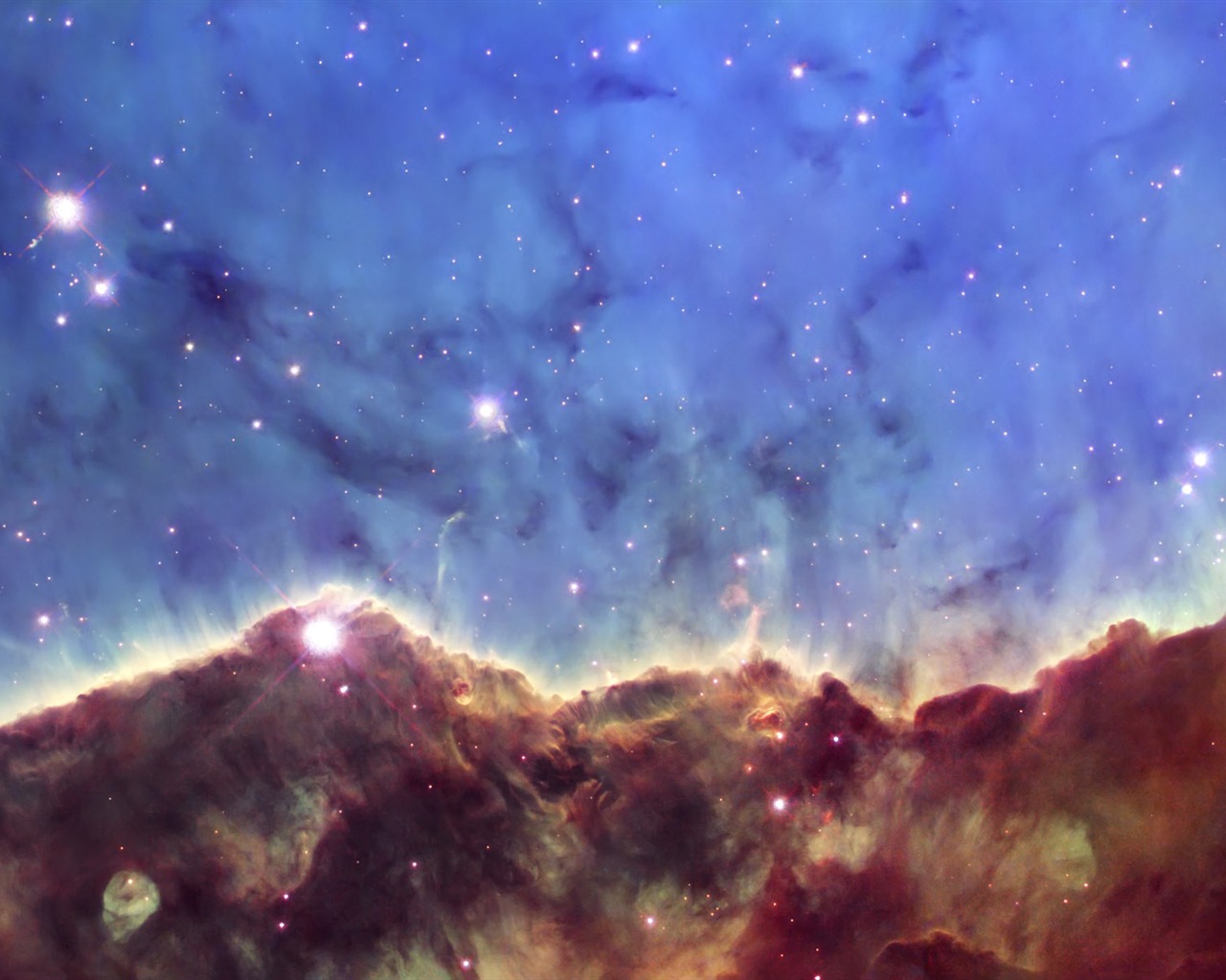 Hubble Star Wallpaper (3) #4 - 1280x1024