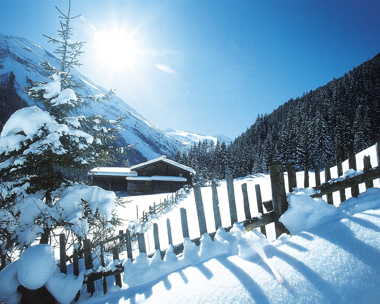 Alpy Dovolená Tapety #4 - 1280x1024