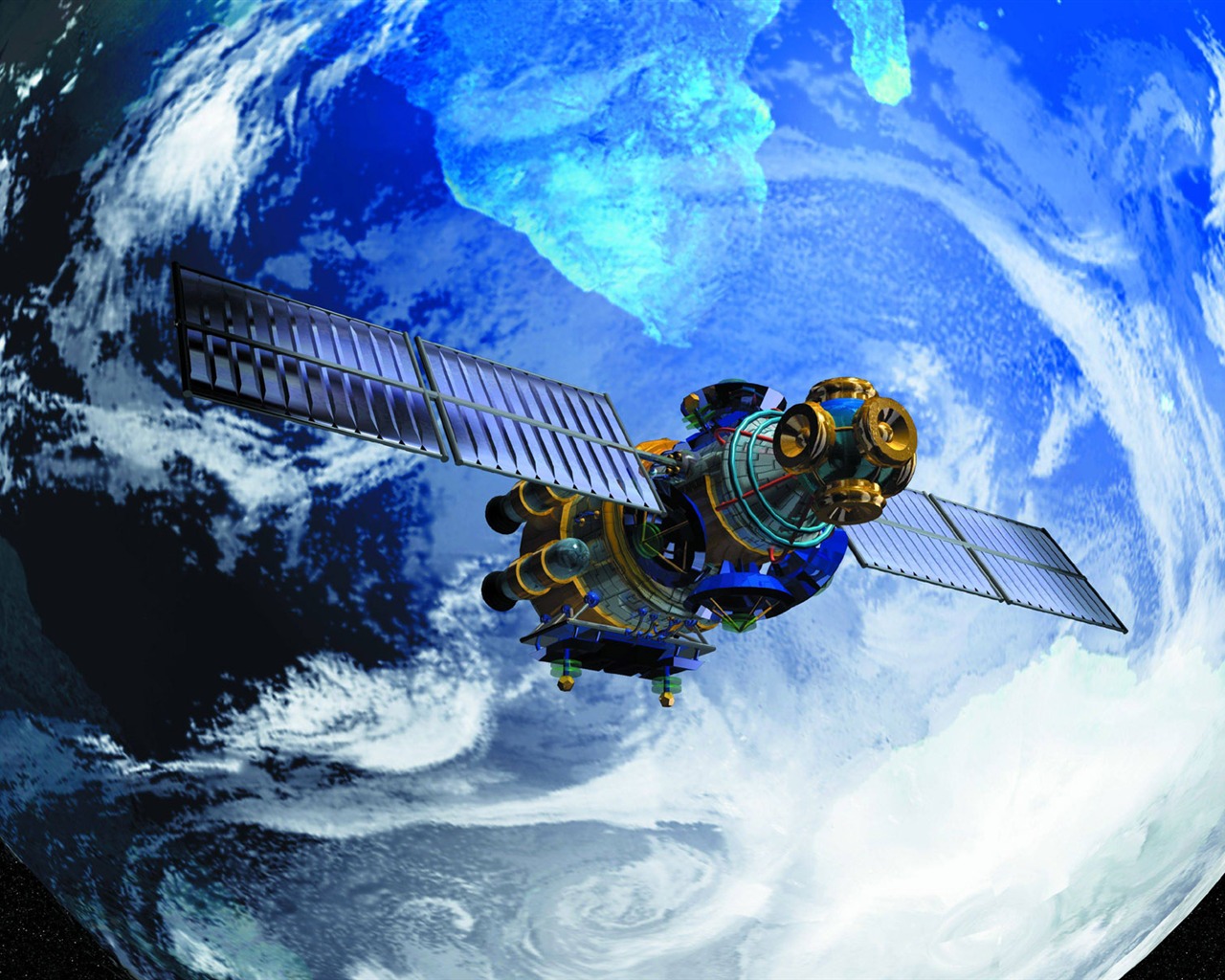 Satellite communications wallpaper (1) #10 - 1280x1024
