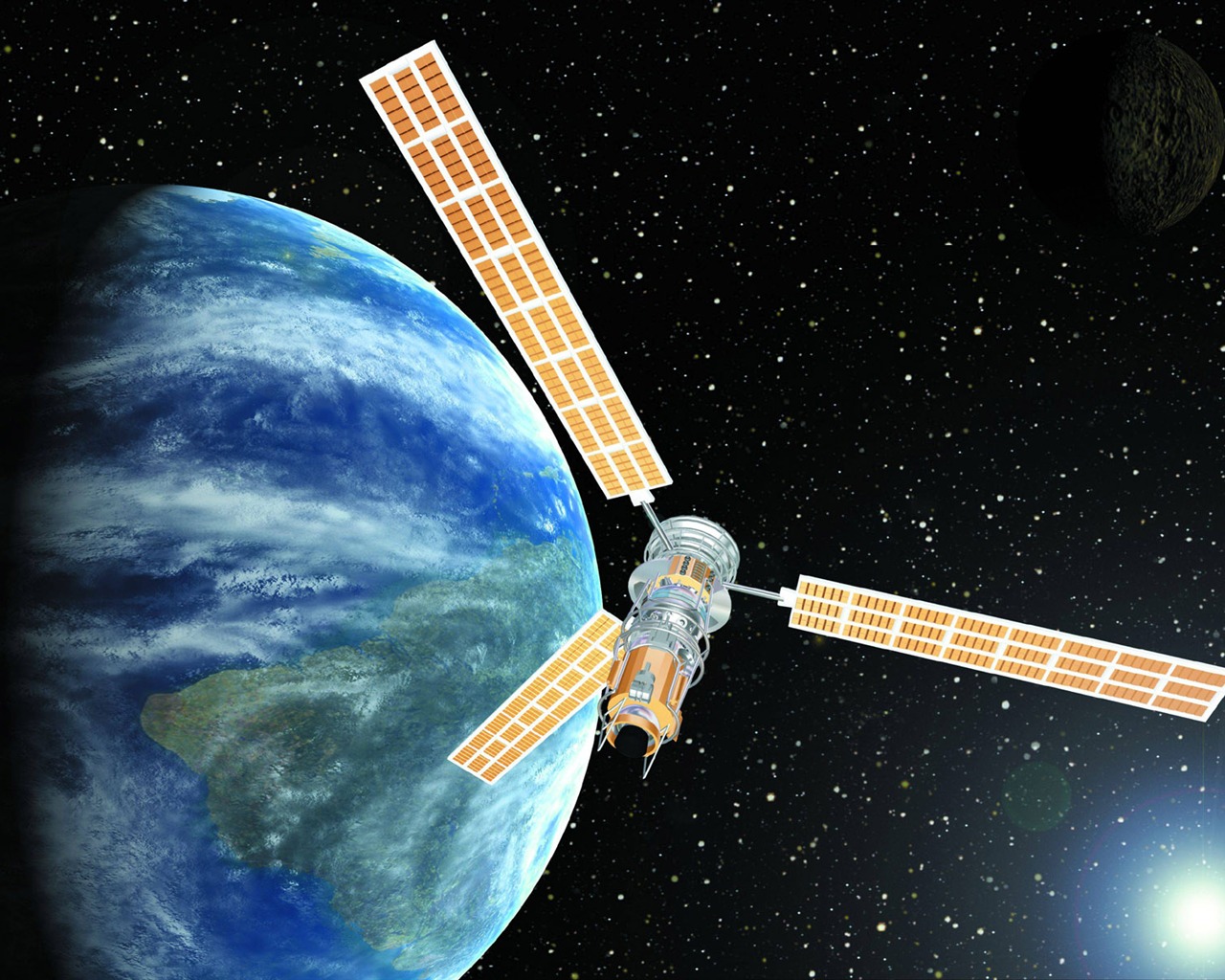 Satellite communications wallpaper (1) #14 - 1280x1024