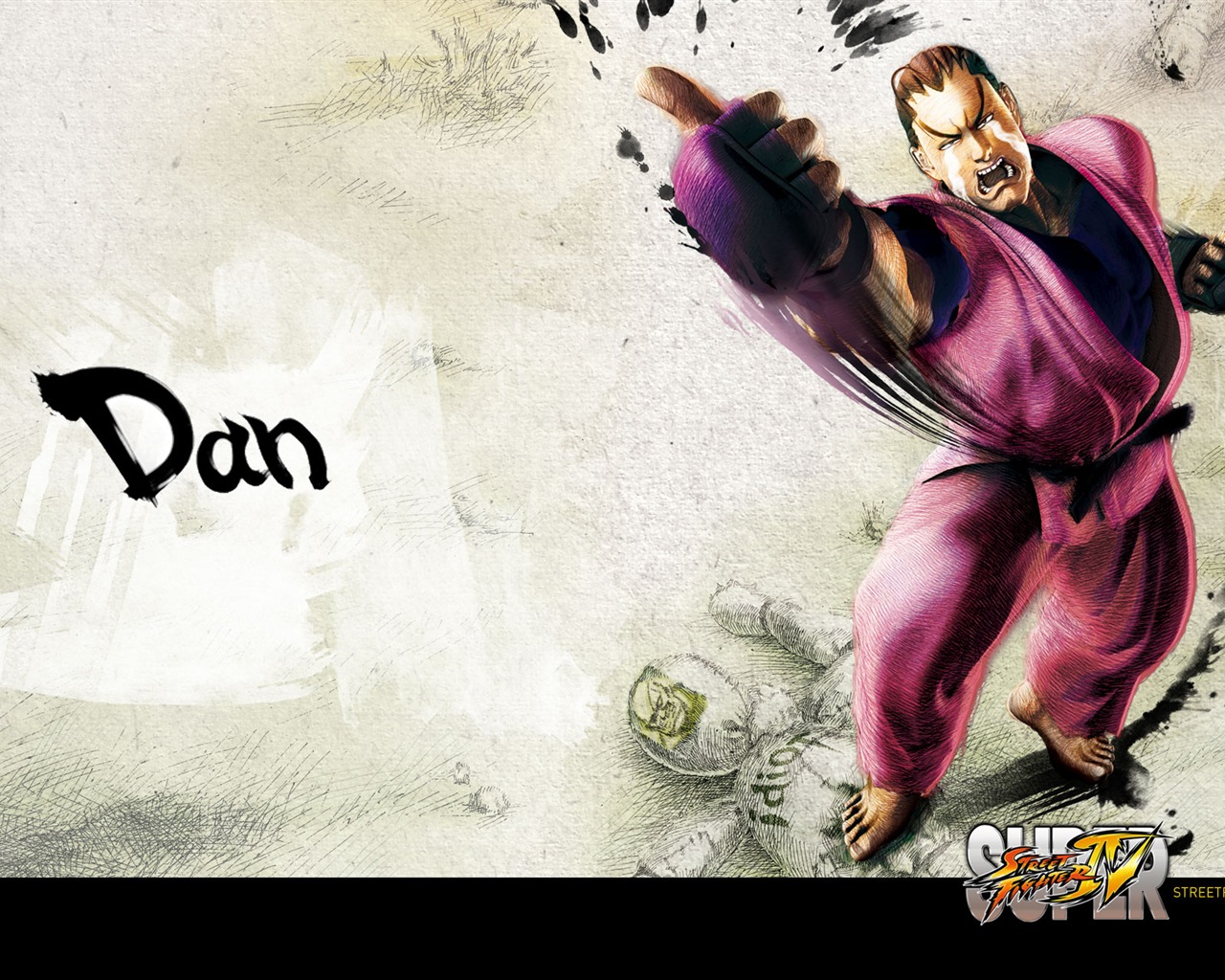 Super Street Fighter 4 inkoustové čínském stylu wallpaper #5 - 1280x1024