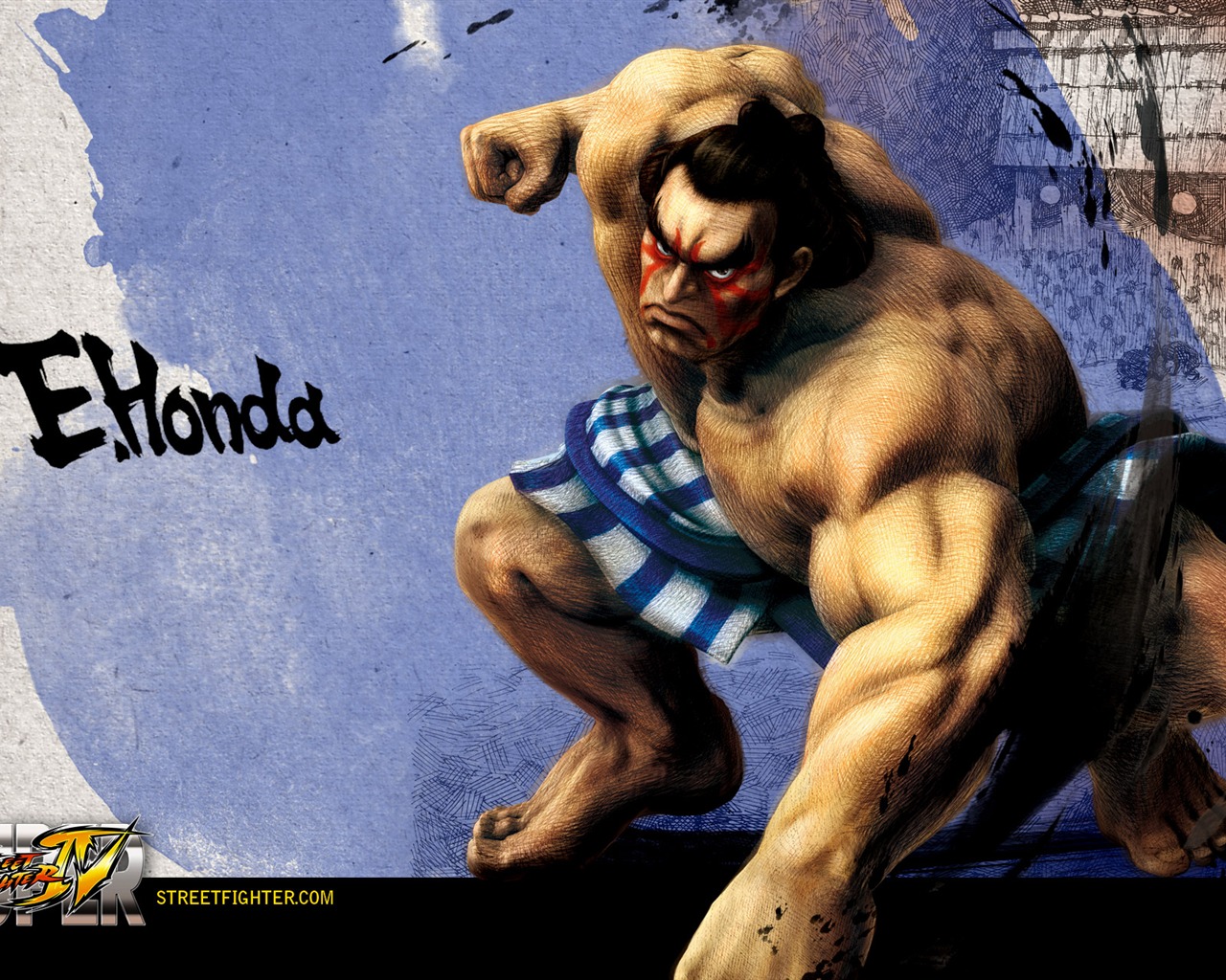 Super Street Fighter 4 inkoustové čínském stylu wallpaper #7 - 1280x1024