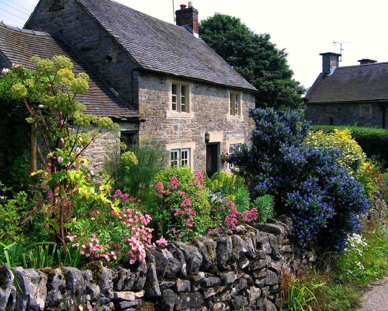 Pastoral landscape wallpaper #6 - 1280x1024