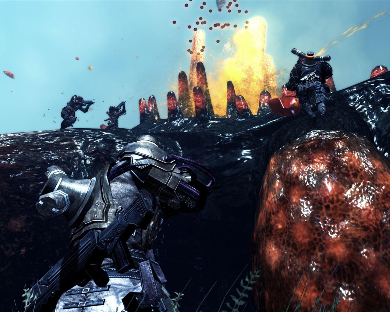 Lost Planet 2 HD Wallpaper (2) #10 - 1280x1024