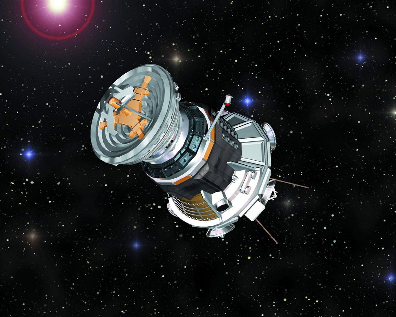 Satellite communications wallpaper (2) #12 - 1280x1024