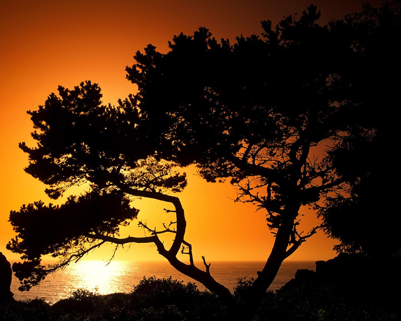 Selected sunrise and sunset wallpaper (2) #12 - 1280x1024