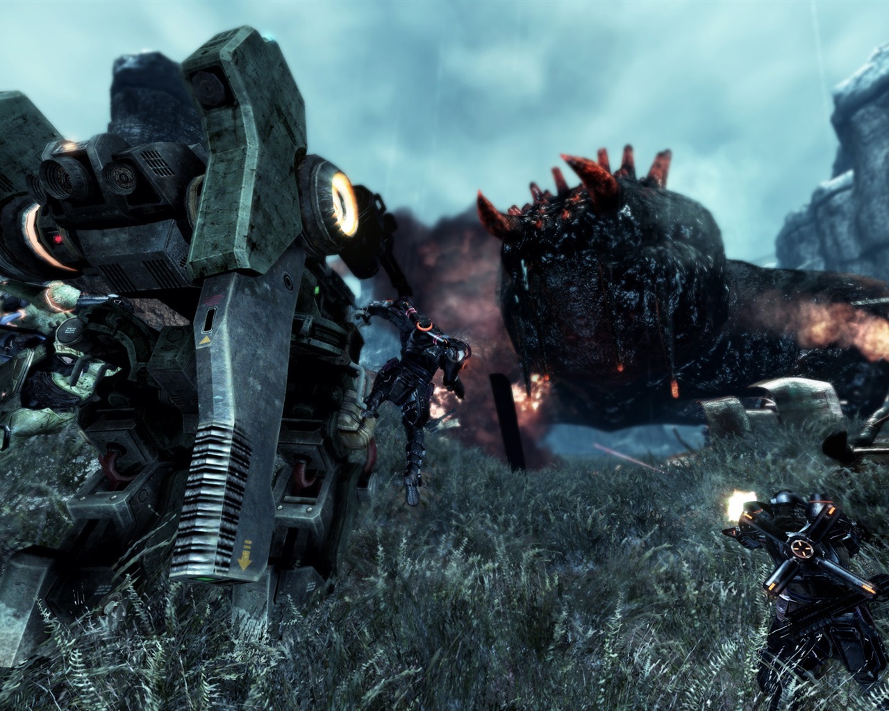 Lost Planet 2 失落的星球2 高清壁紙(六) #4 - 1280x1024