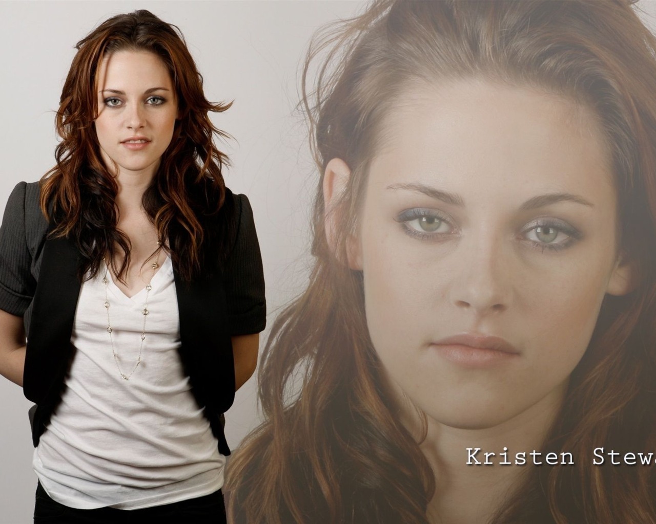 Kristen Stewart krásnou tapetu #6 - 1280x1024