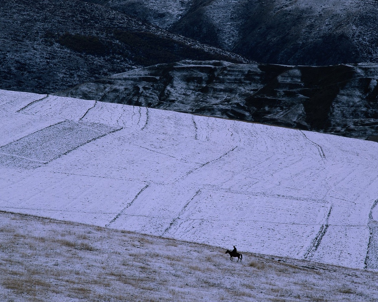 冬天雪景壁纸32 - 1280x1024