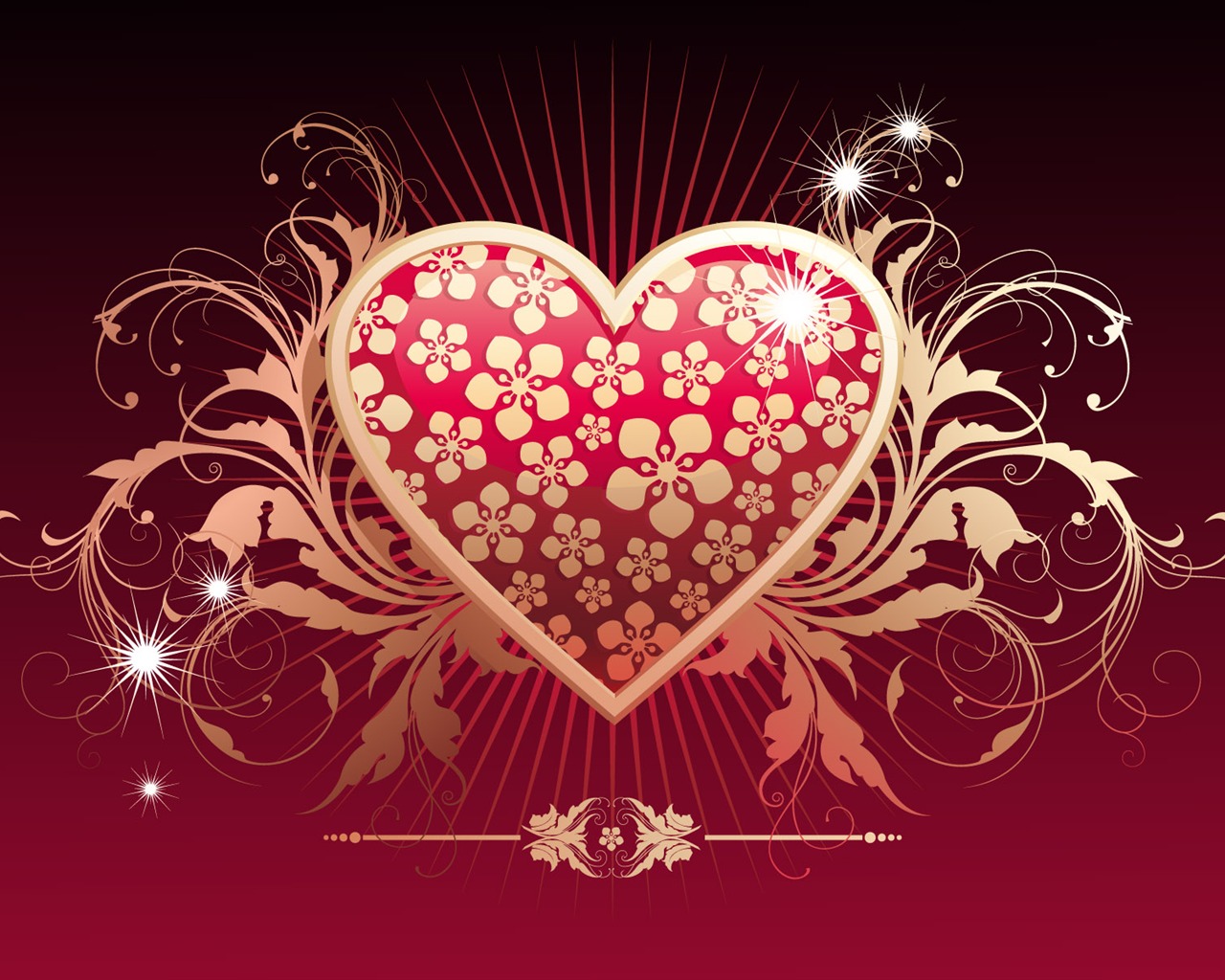Valentýna Tapety Den Téma (5) #1 - 1280x1024