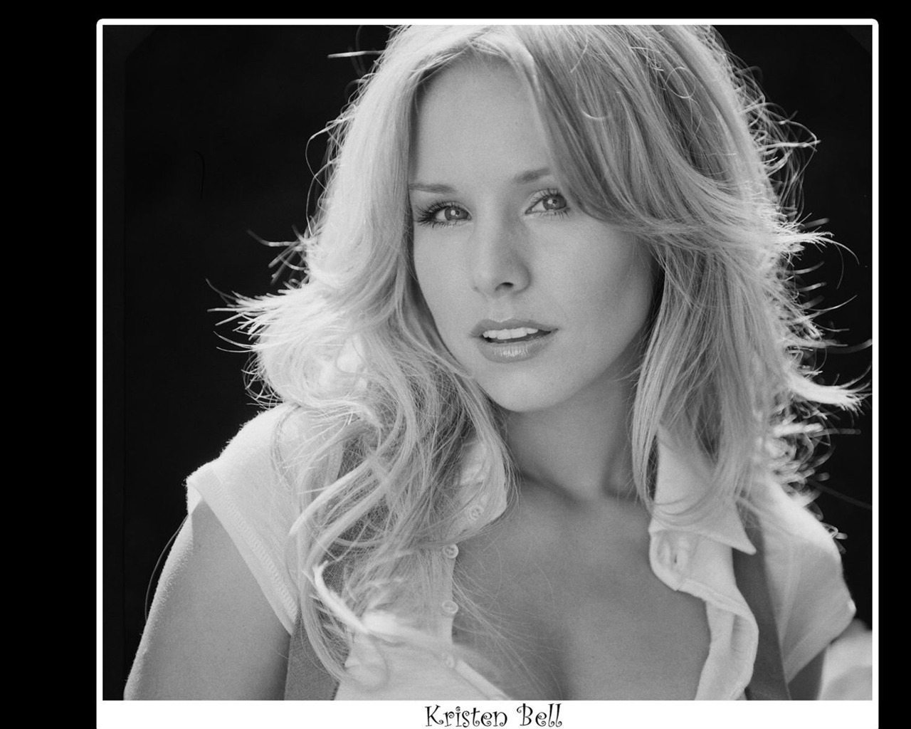 Kristen Bell 克里斯汀·貝爾美女壁紙 #11 - 1280x1024