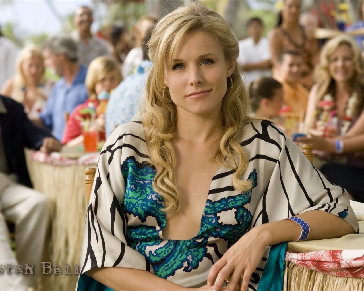 Kristen Bell krásnou tapetu #18 - 1280x1024