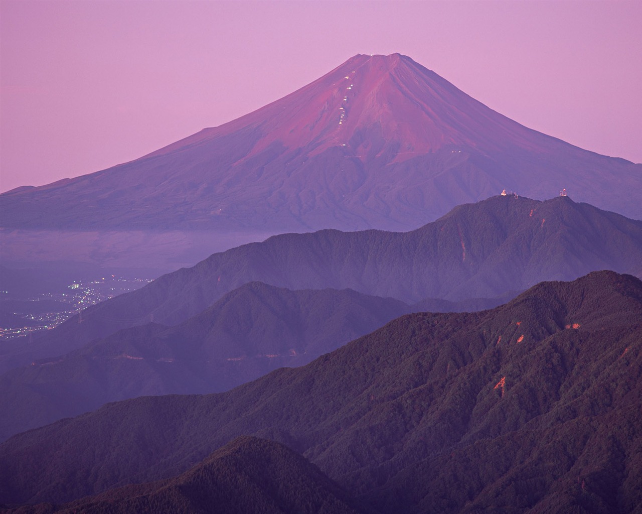 日本富士山 壁紙(一) #5 - 1280x1024