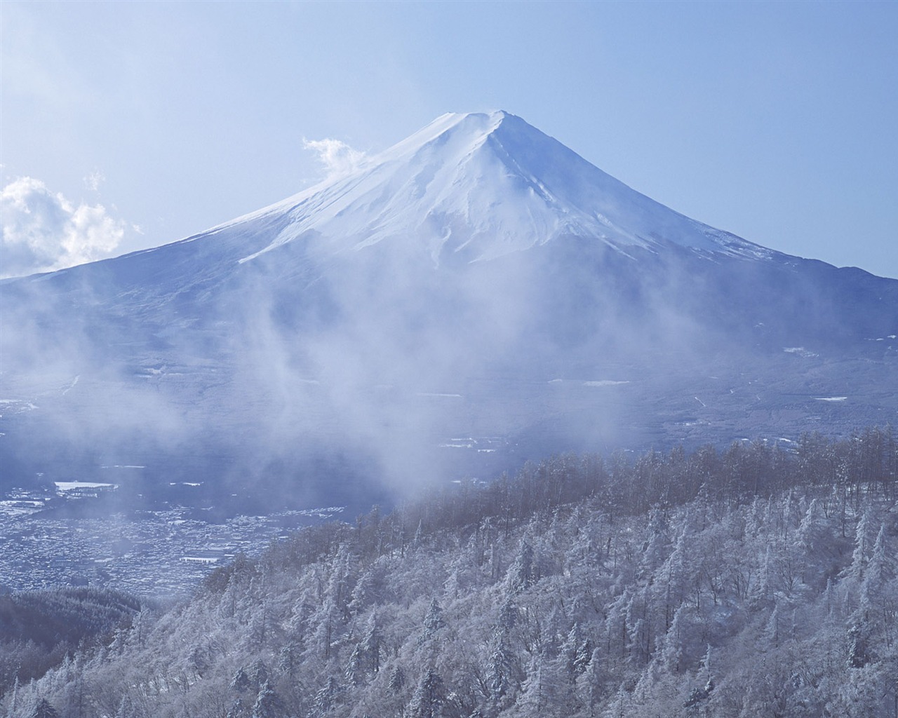 日本富士山 壁紙(一) #6 - 1280x1024