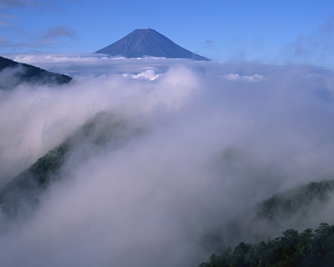 日本富士山 壁紙(一) #15 - 1280x1024