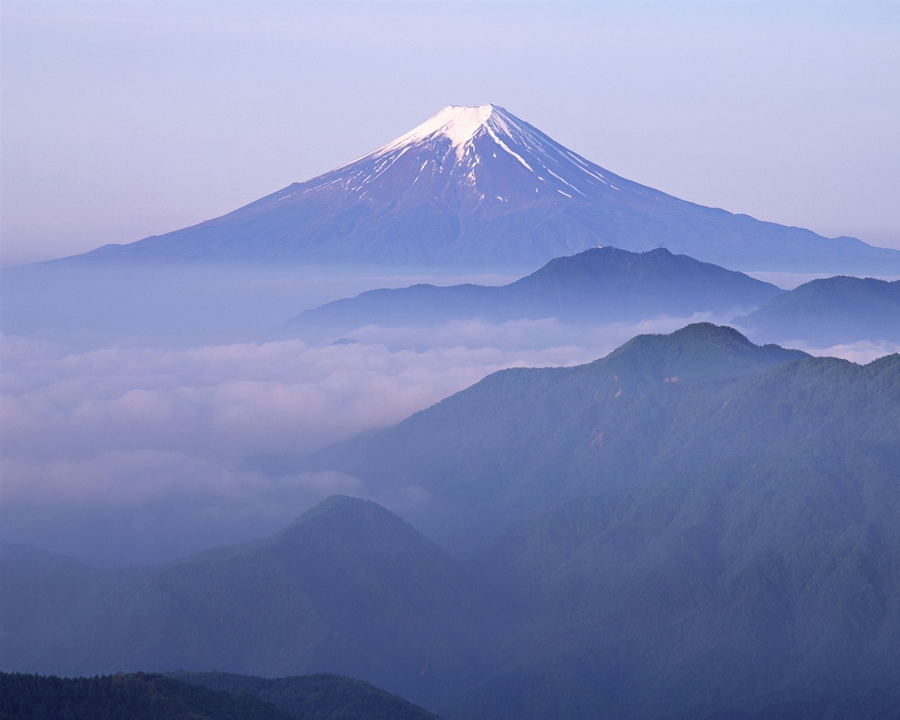 Mount Fuji, Japonsko tapety (1) #19 - 1280x1024