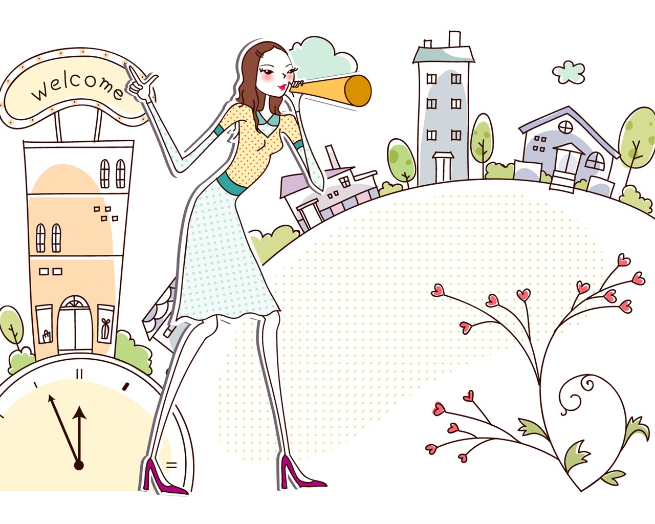 Fashion Shopping Women wallpapers (3) #14 - 1280x1024