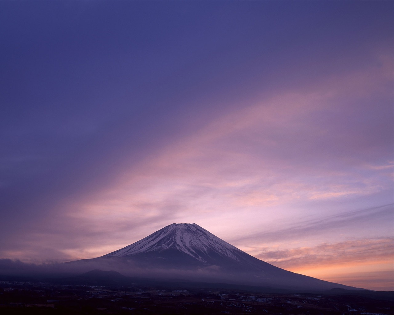 Mount Fuji, Japonsko tapety (2) #4 - 1280x1024