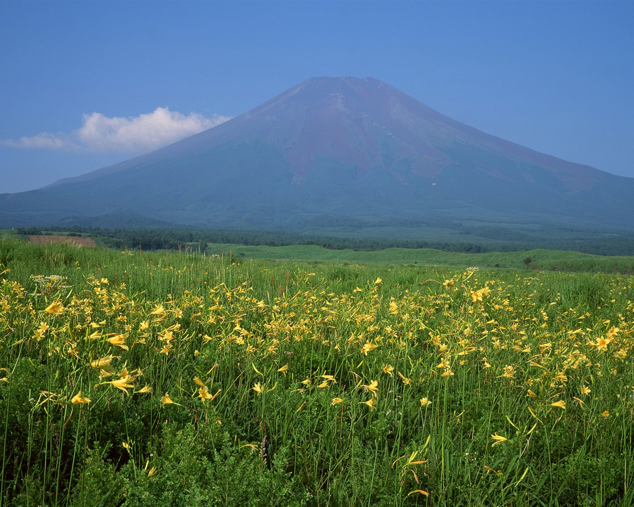Mount Fuji, Japonsko tapety (2) #5 - 1280x1024