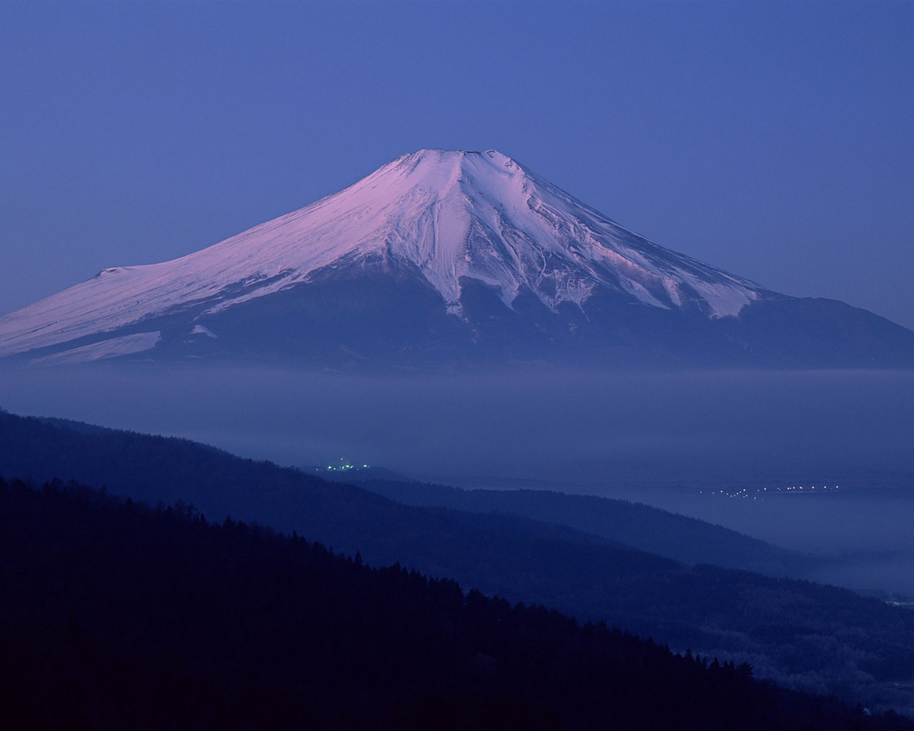 Mount Fuji, Japonsko tapety (2) #12 - 1280x1024