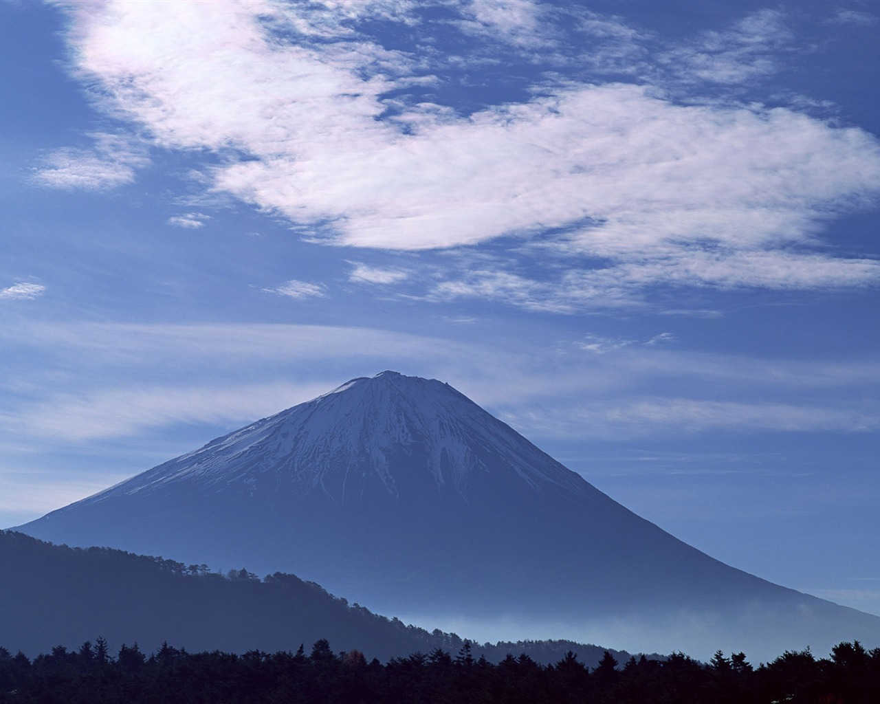 日本富士山 壁纸(二)14 - 1280x1024